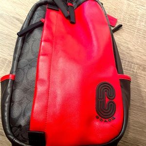 Coach Cross Body Bag. Authentic. Head turner. Holds a lot items .